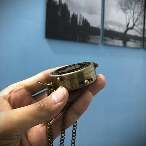 1875 Victorian Pocket Compass Working Condition FIXED PRICE - Picture 3 of 3